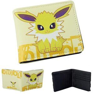 Jolteon Bifold Wallet Card Holder ID Window Coin Pocket